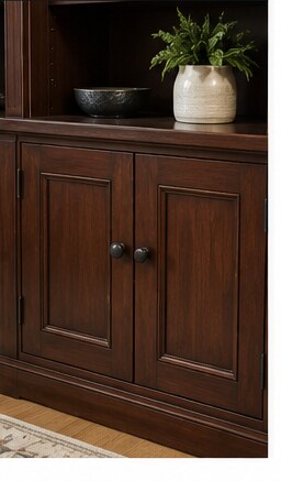 Built-In Cabinet Restoration — after