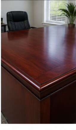 Executive Office Wood Touch-Ups — after